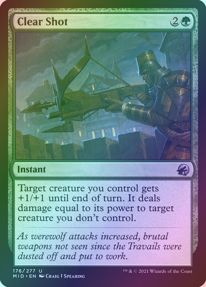 Clear Shot (MID) (176) / Foil