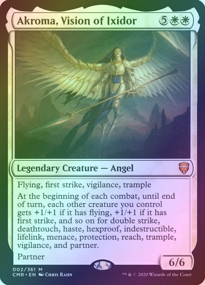 Akroma, Vision of Ixidor (CMR) (2) / Foil