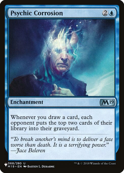 Psychic Corrosion (PLST) (M19-68)