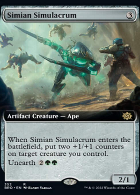 Simian Simulacrum (BRO) / Extended Art