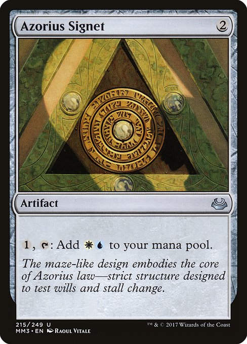 Azorius Signet (MM3)