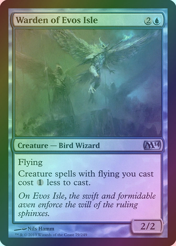 Warden of Evos Isle (M14) (79) / Foil