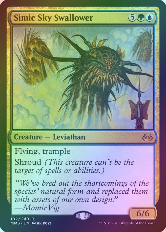 Simic Sky Swallower (MM3) (182) / Foil