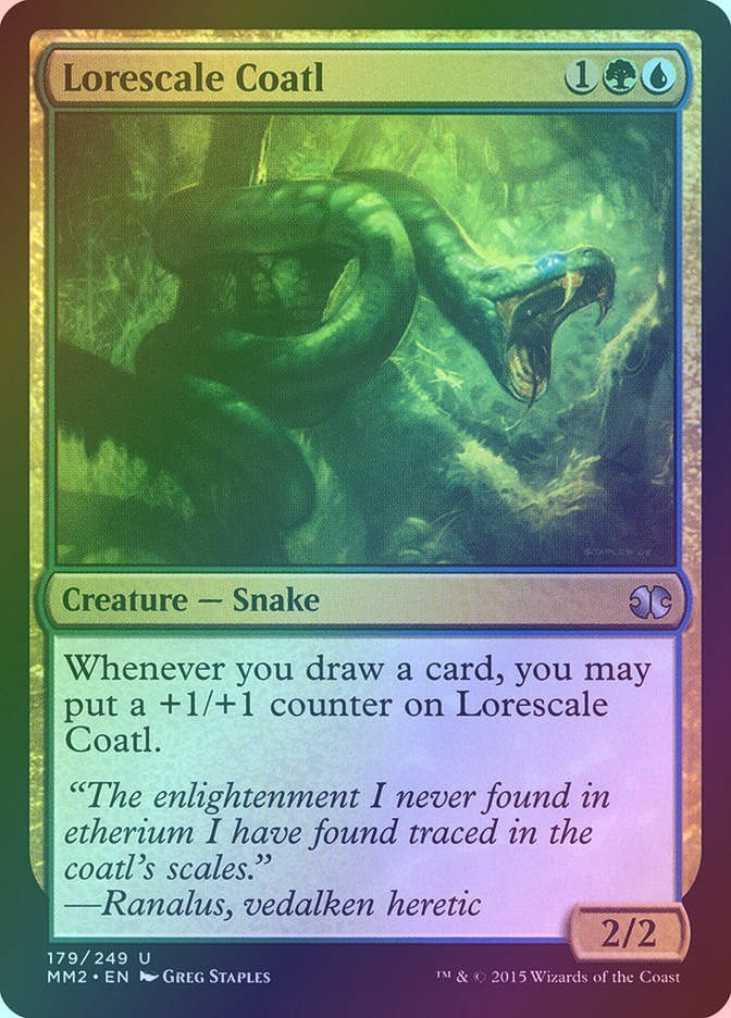 Lorescale Coatl (MM2) (179) / Foil