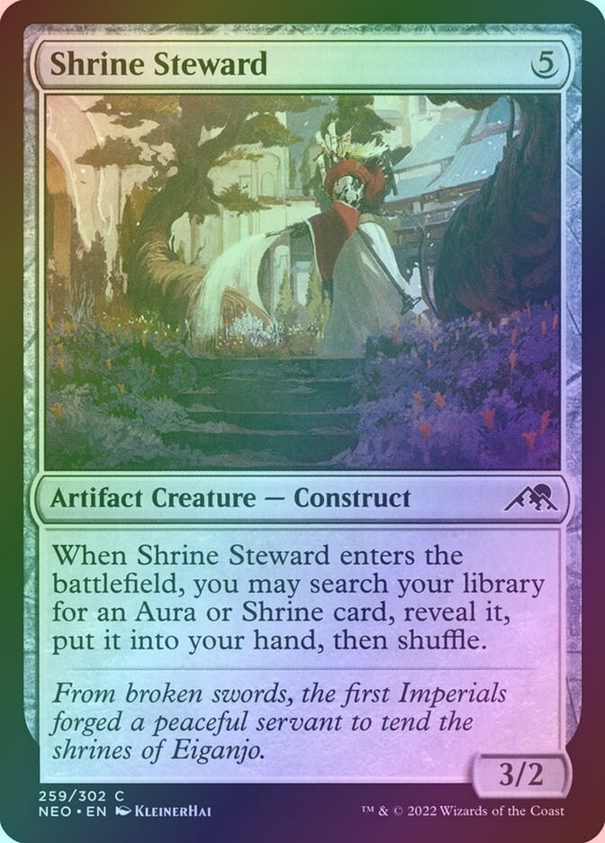 Shrine Steward (NEO) (259) / Foil