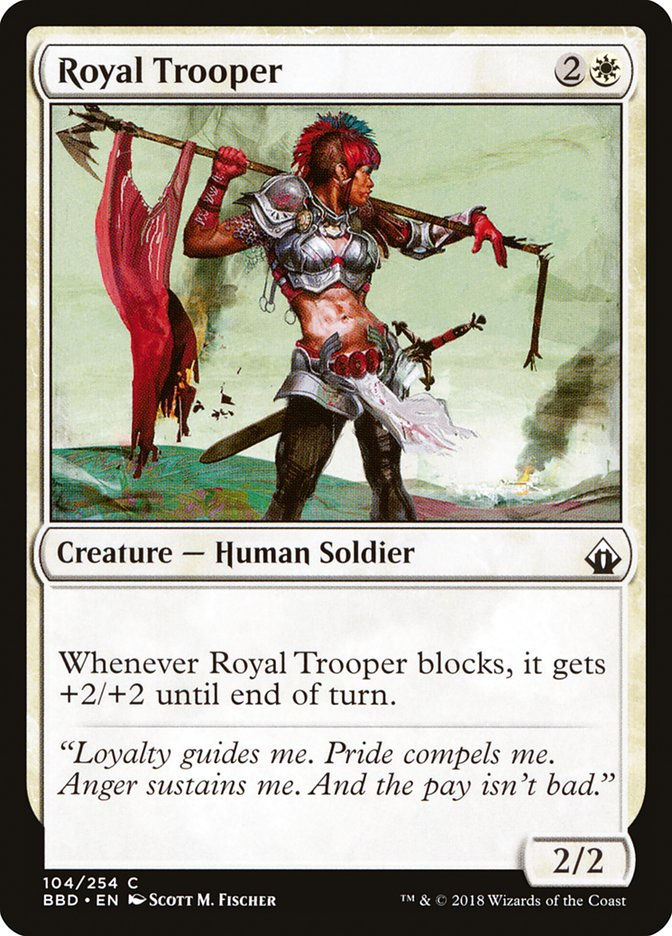 Royal Trooper (BBD) (104) / Foil