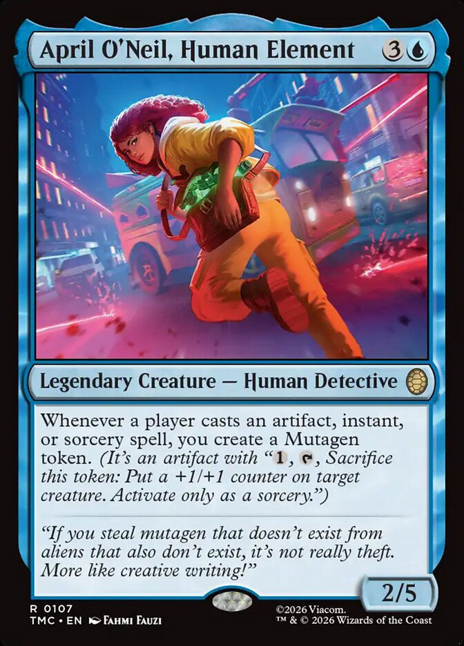 April O'Neil, Human Element (TMC) (107)