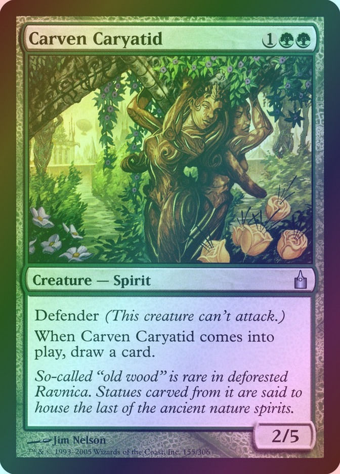 Carven Caryatid (RAV) (155) / Foil