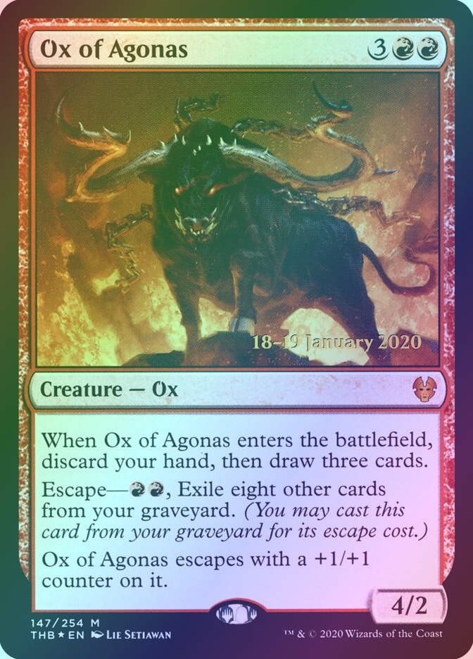 Ox of Agonas (PTHB) (147s) / Foil