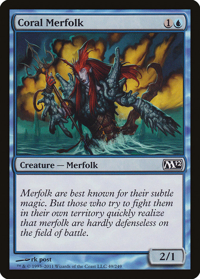 Coral Merfolk (M12) (49)