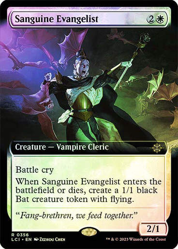 Sanguine Evangelist (lci) / Extended Art / Foil