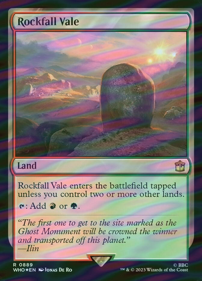Rockfall Vale (WHO) (889) / Surge Foil