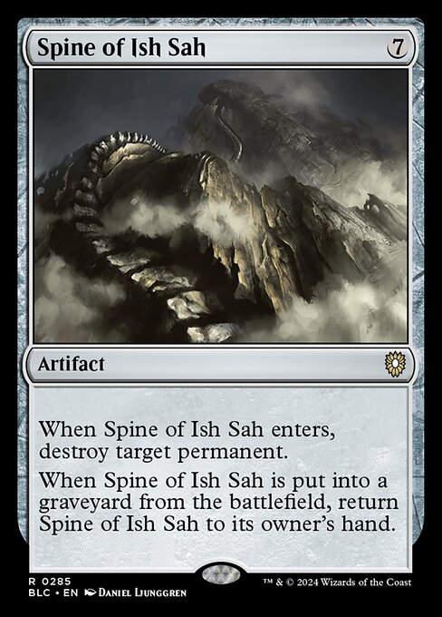 Spine of Ish Sah (blc) (285)