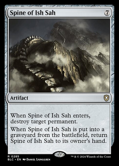 Spine of Ish Sah (blc) (285)