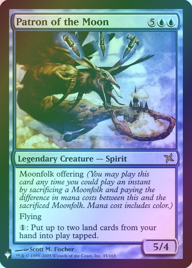 Patron of the Moon (PLST) (BOK-45) / Foil