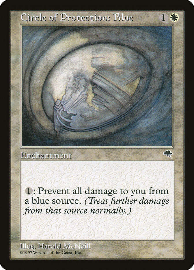 Circle of Protection: Blue (TMP) (9)