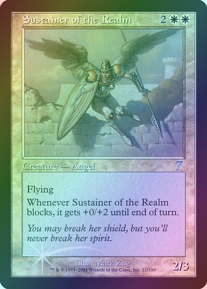 Sustainer of the Realm (7ED) (52★) / Foil