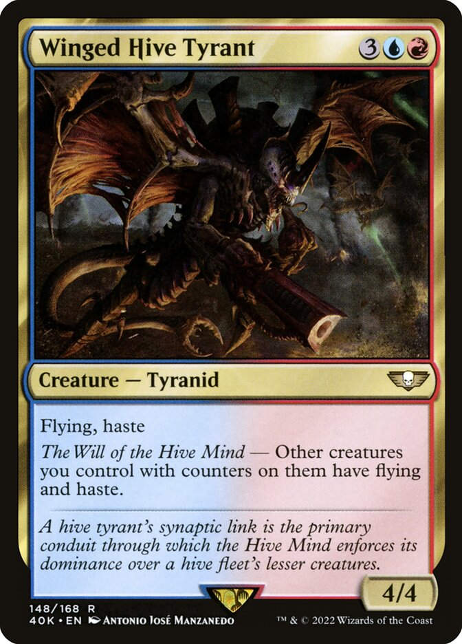 Winged Hive Tyrant (40K) (148)