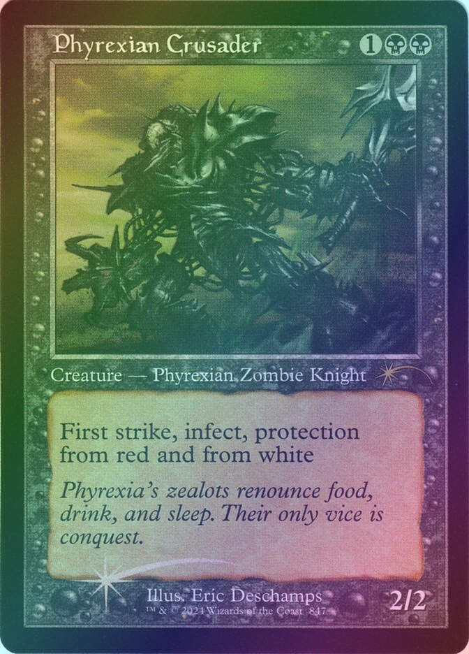 Phyrexian Crusader (SLD) (847) / Foil