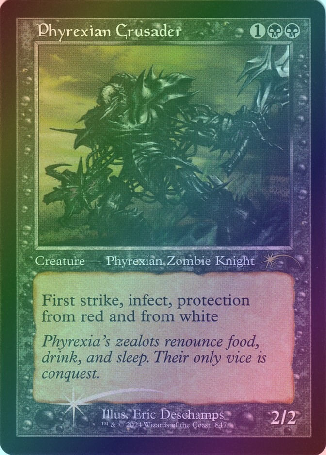 Phyrexian Crusader (SLD) (847) / Foil