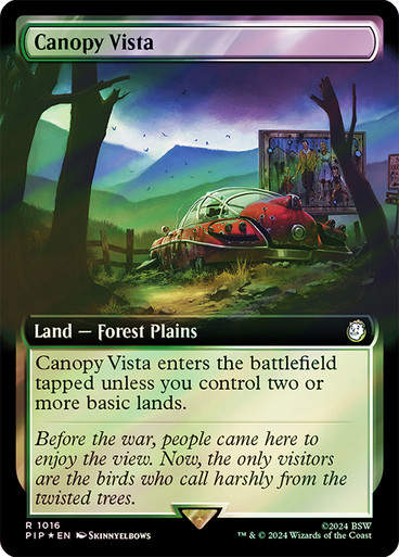 Canopy Vista (pip) (1016) / Extended Surge Foil