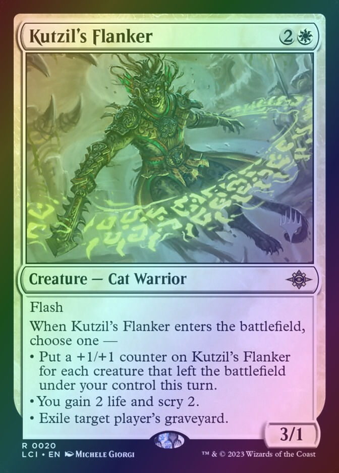 Kutzil's Flanker (PLCI) (20p) / Foil