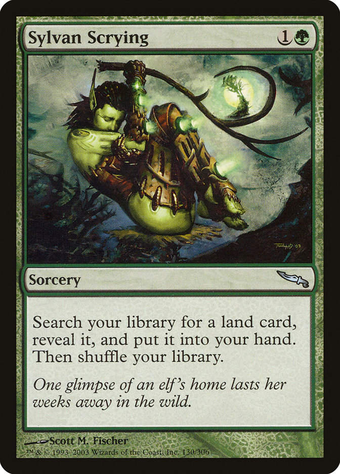 Sylvan Scrying (MRD) (130)