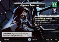Emperor Palpatine - Galactic Ruler (Showcase) (SOR_#257)
