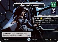 Emperor Palpatine - Galactic Ruler (Showcase) (SOR_#257)