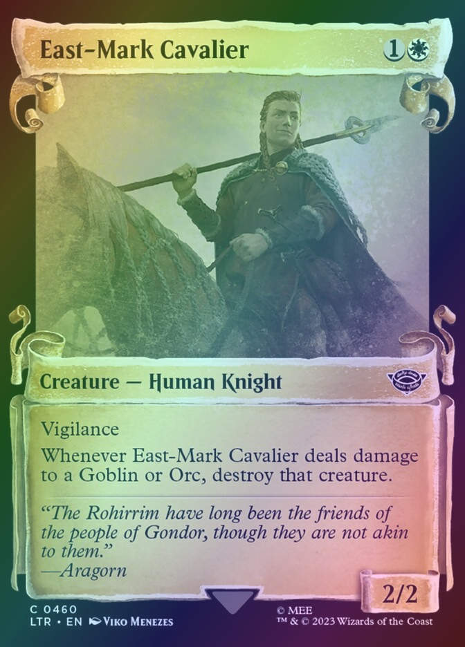 East-Mark Cavalier (LTR) (460) / Showcase / Foil