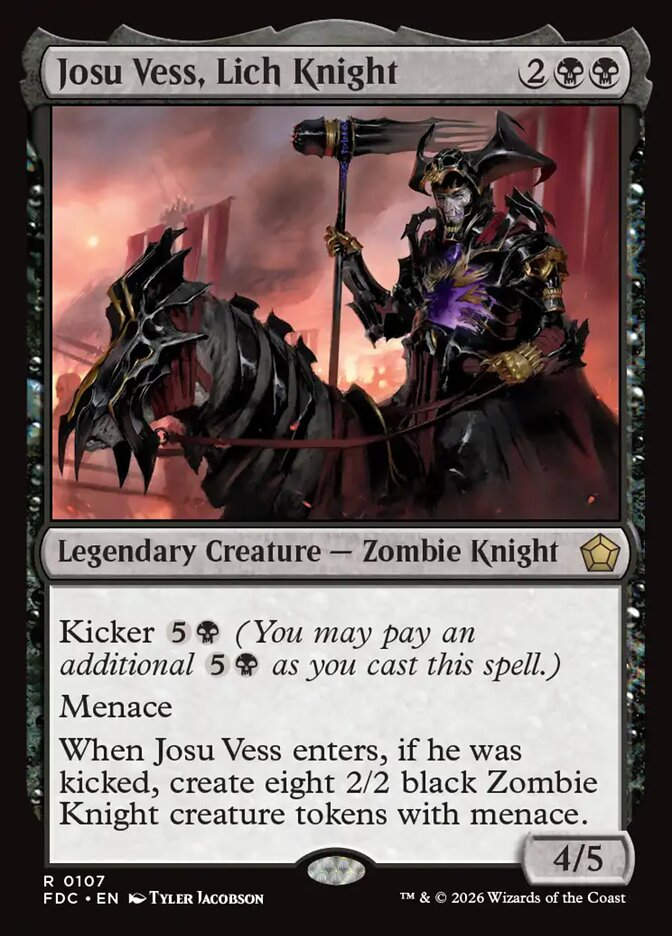 Josu Vess, Lich Knight (FDC) (107)