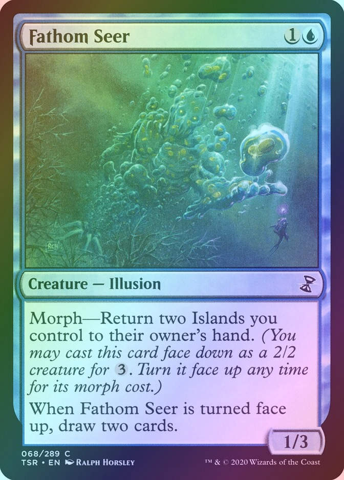 Fathom Seer (TSR) (68) / Foil