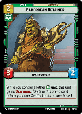 Gamorrean Retainer (SHD_#112/262)