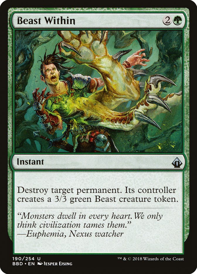 Beast Within (BBD) (190) / Foil