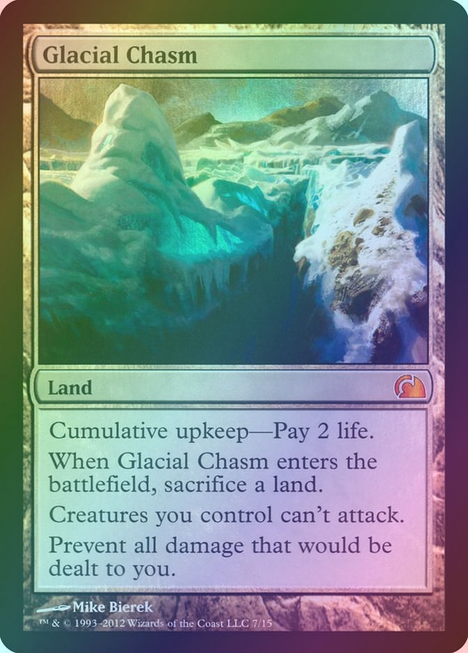 Glacial Chasm (V12) (7) / Foil