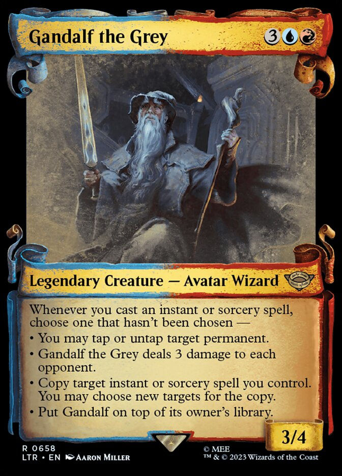 Gandalf the Grey (LTR) (658) / Showcase