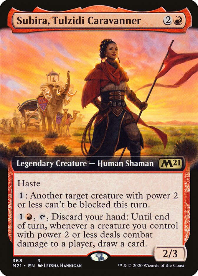 Subira, Tulzidi Caravanner (M21) (368) / Extended Art