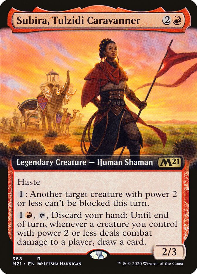 Subira, Tulzidi Caravanner (M21) (368) / Extended Art