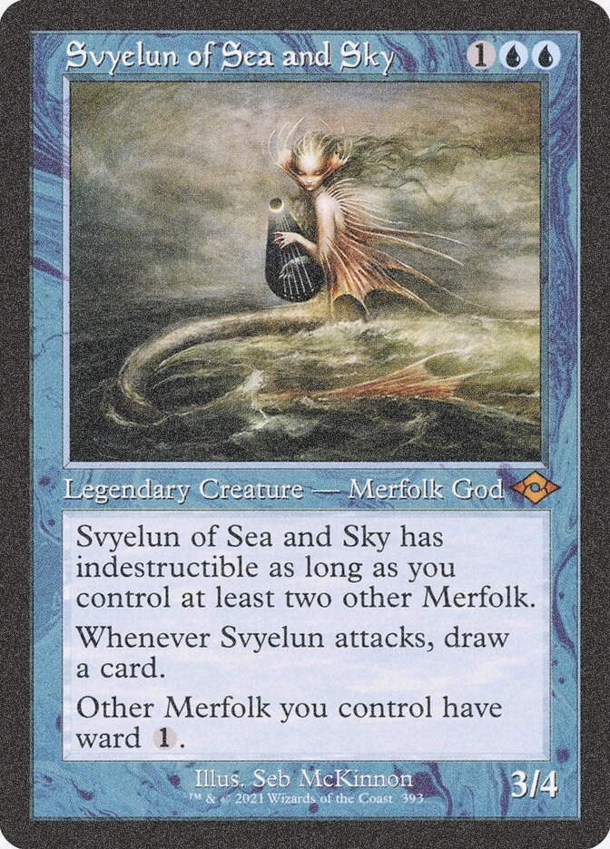 Svyelun of Sea and Sky (MH2) (393) / Foil Etched