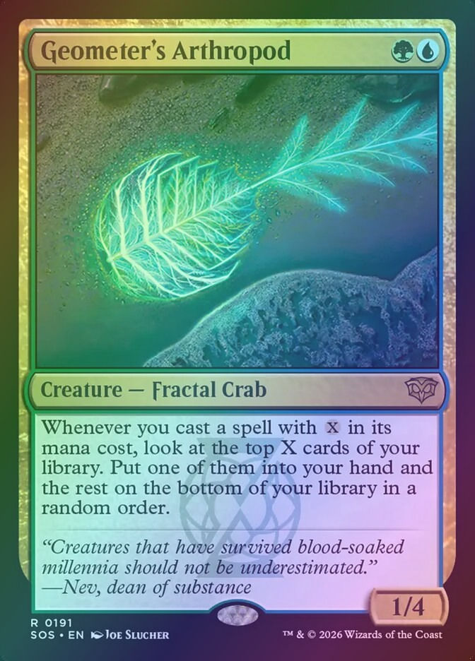 Geometer's Arthropod (SOS) (191) / Foil