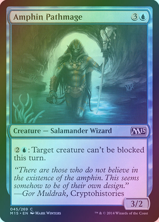 Amphin Pathmage (M15) (45) / Foil