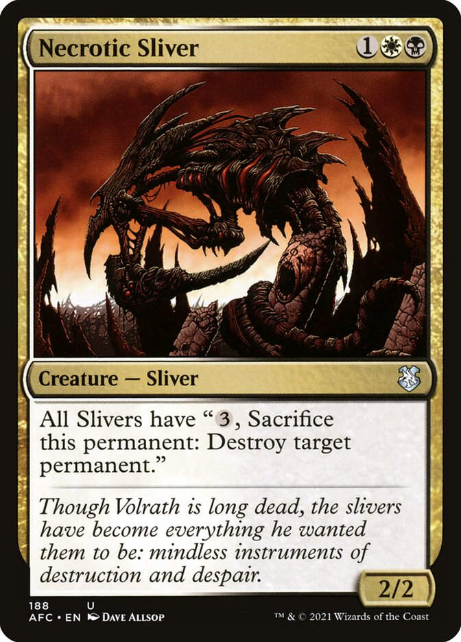 Necrotic Sliver (AFC) (188)