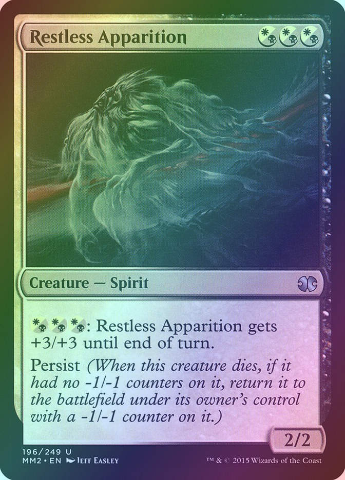 Restless Apparition (MM2) (196) / Foil