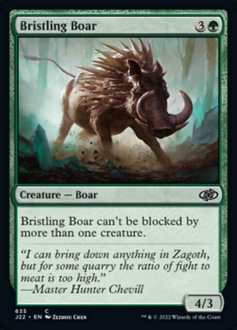 Bristling Boar (J22))