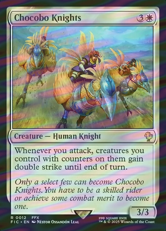 Chocobo Knights (FIC) (12) / Surge Foil