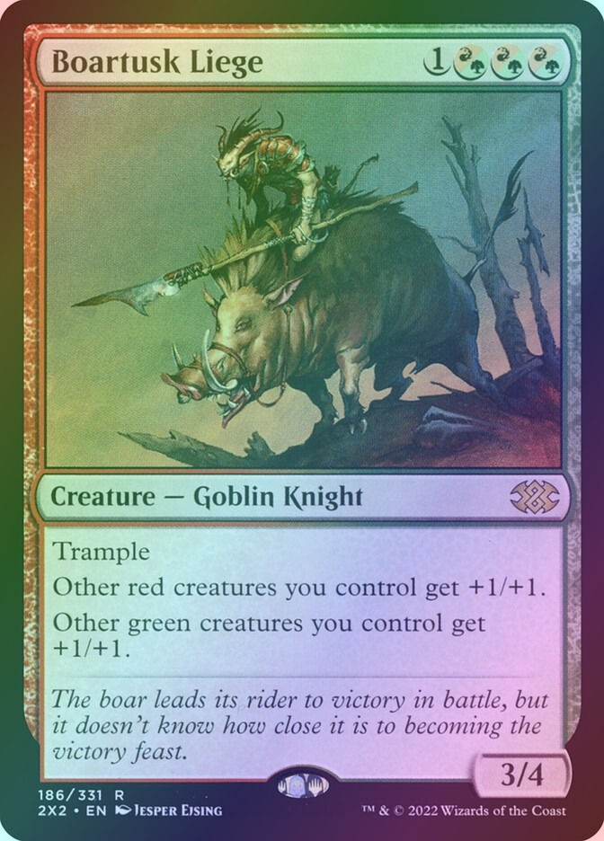 Boartusk Liege (2X2) (186) / Foil