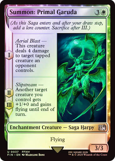 Summon: Primal Garuda (FIN) (37) / Foil