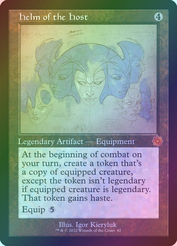 Helm of the Host (BRR) (82) / Foil / Schematic