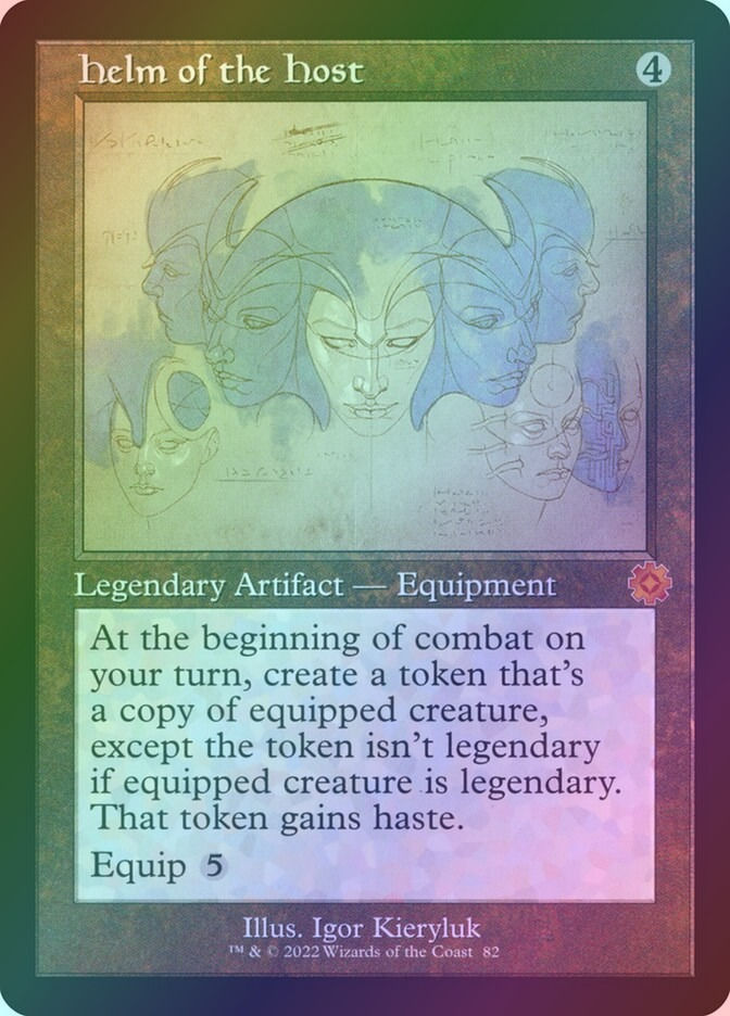 Helm of the Host (BRR) (82) / Foil / Schematic