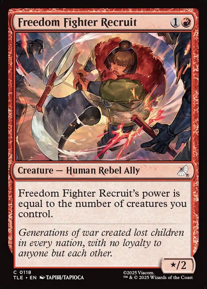 Freedom Fighter Recruit (TLE) (118)